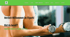 Desktop Screenshot of fitpark.at